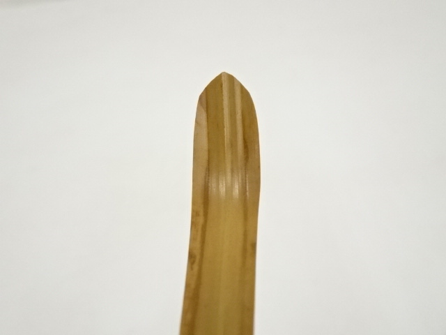 大徳寺寛州書付龍雲軒作伊勢神宮茶杓共箱茶道具